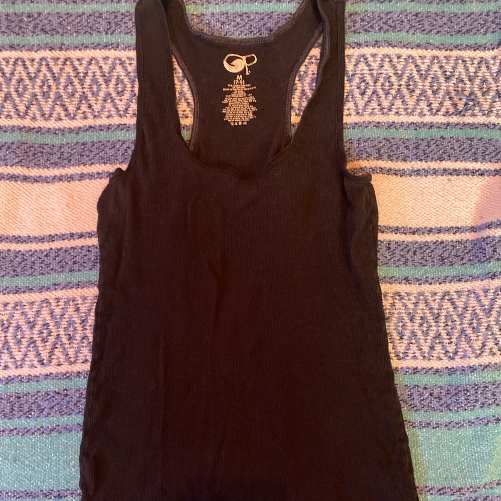 2 Black tank tops